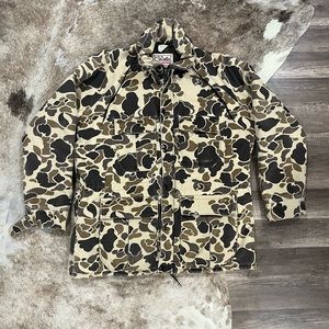 Vintage Walls Blizzard Pruf Duck Camo Jacket Size Large